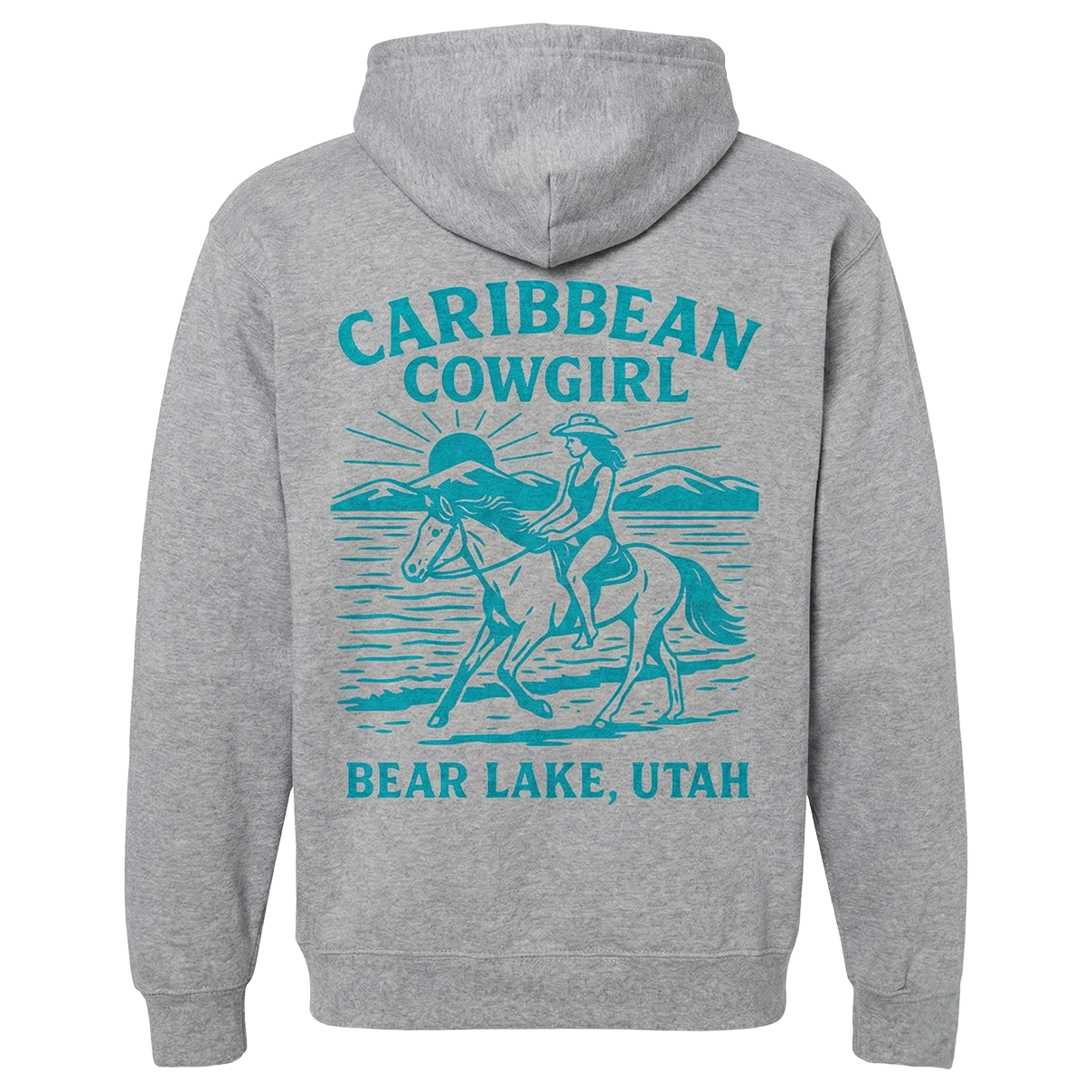 Caribbean Cowgirl Bear Lake Hoodie