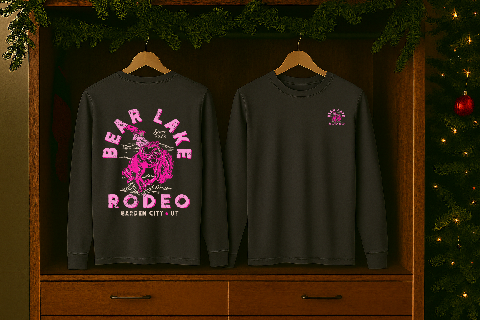Pink Rodeo Vibes Long Sleeve Tee