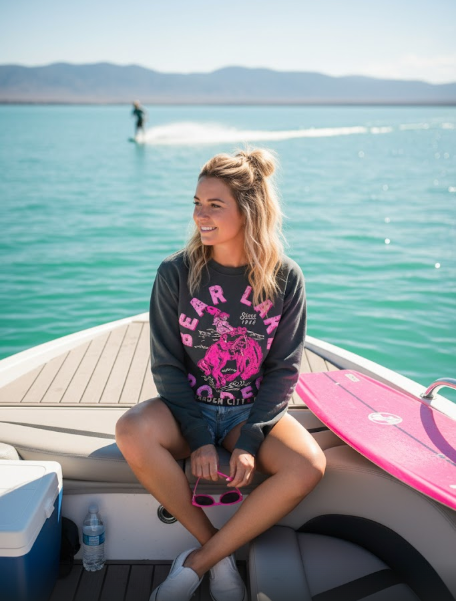 Pink Rodeo Vibes Long Sleeve Tee