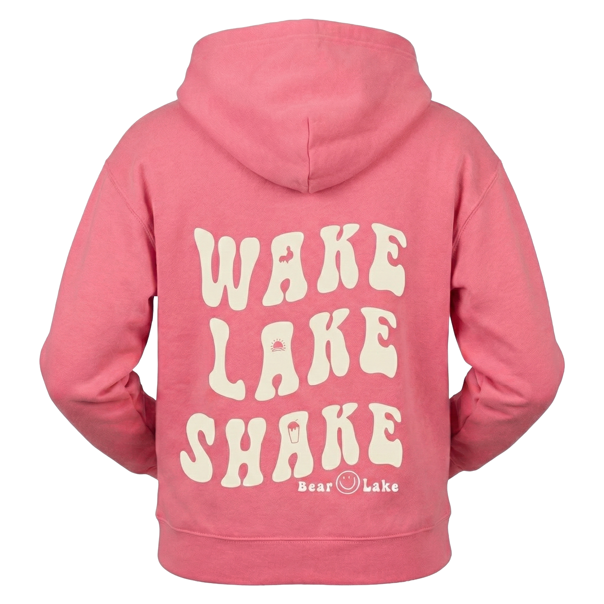 Youth Wake Lake Shake Hoodie with Glow-In-The-Dark Design
