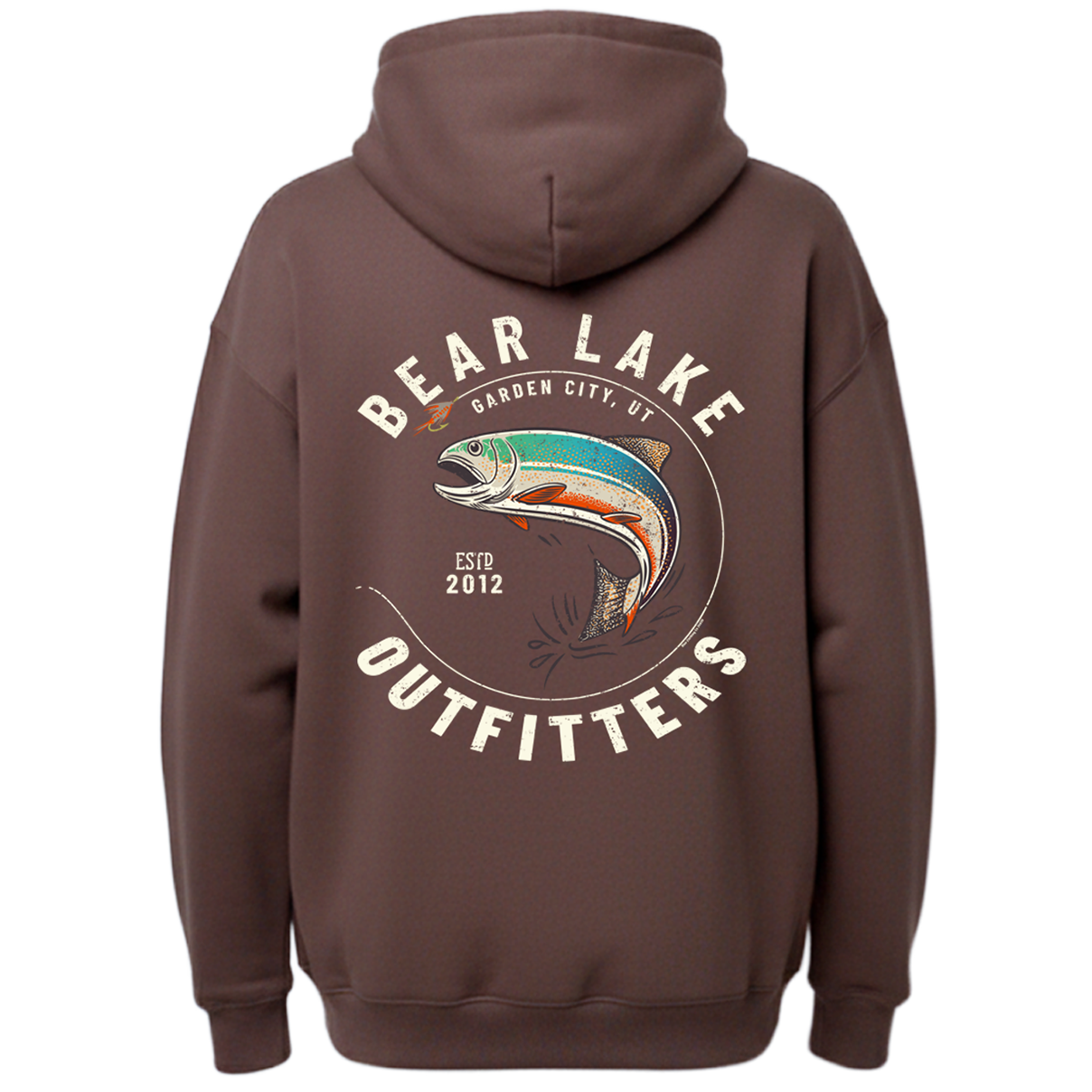 Bear Lake Outfitter Brown Hoodie